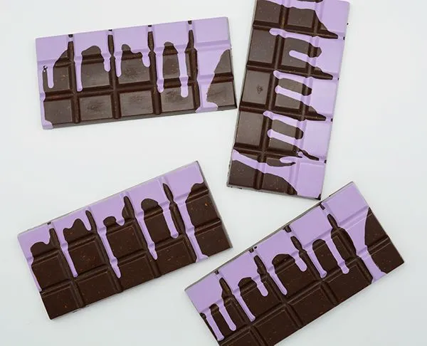 La Lavande De Provence Vegan Drip Mushroom Chocolate Bar