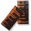 Orange Zest Vegan Drip Mushroom Chocolate Bar stem chocolate shop