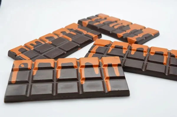 Orange Zest Vegan Drip Mushroom Chocolate Bar Orange Zest Vegan Drip Mushroom Chocolate Bar