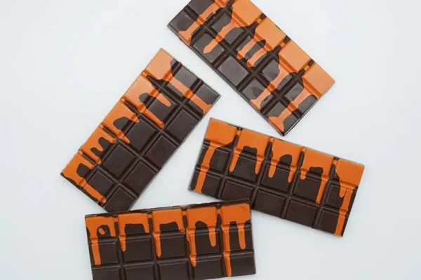 Orange Zest Vegan Drip Mushroom Chocolate Bar Orange Zest Vegan Drip Mushroom Chocolate Bar