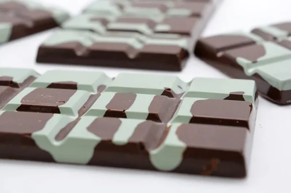 Peppermint Twist Vegan Drip Mushroom Chocolate Bar