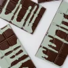 Peppermint Twist Vegan Drip Mushroom Chocolate Bar